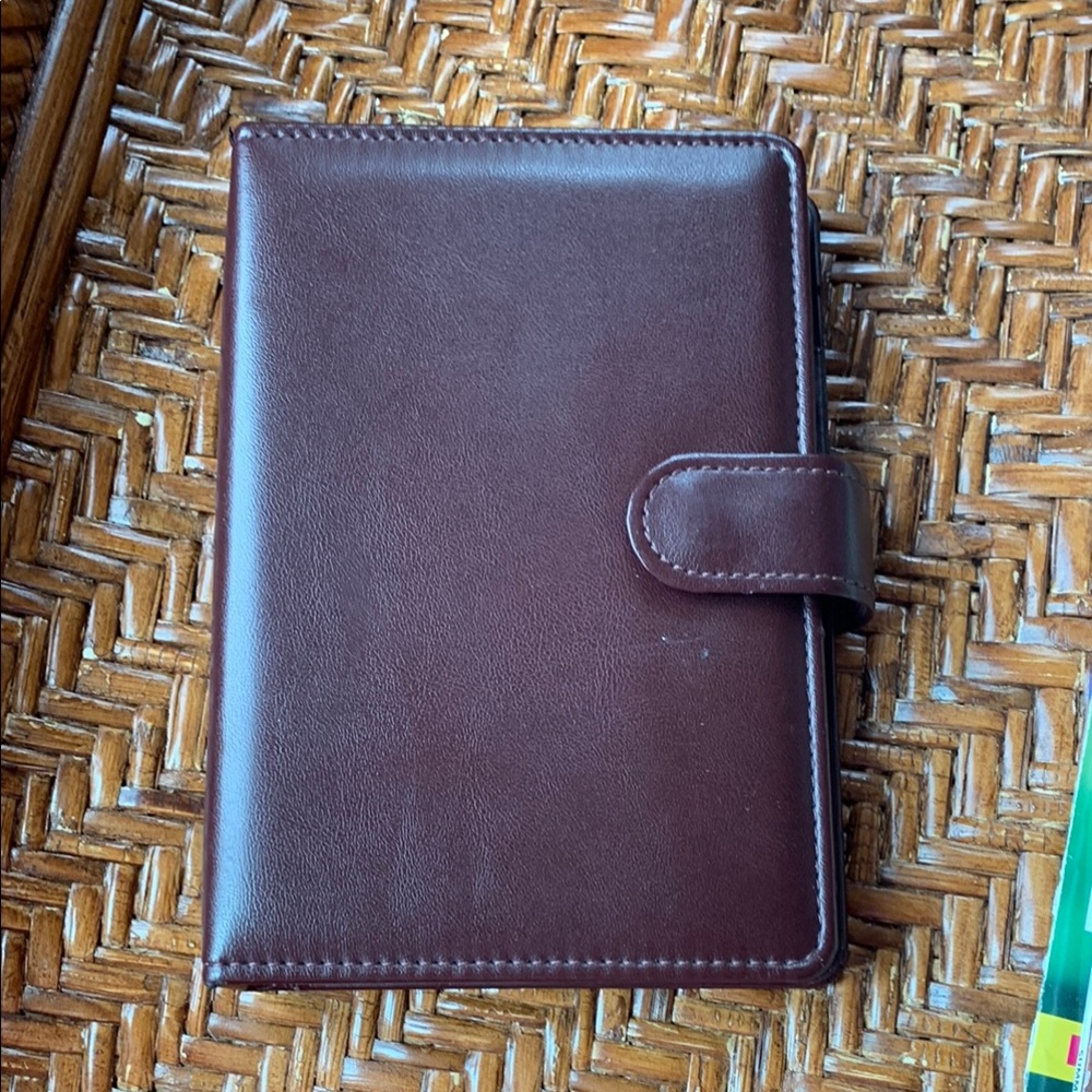 Cambridge Leather Organizer with Calculator